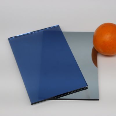 1/4 Inch Dark Green Dark Gray Dark Gray Reflective Glass For Buildings